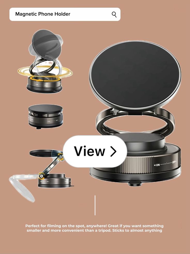 Magnetic Suction Phone Holder